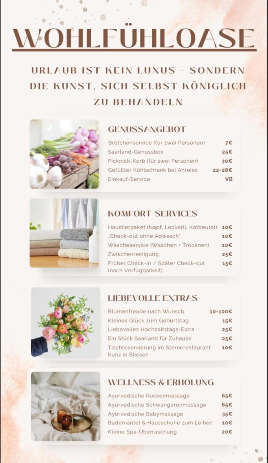 Apartament Wohlfuehloase